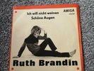 DDR Vinyl Amiga Single Mit Ruth Brandin / Aus Dem Jahre 1966