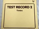 Timbre - Test Record 2 * 1981 Opus 3 Records 8000 Sweden Audiophile LP