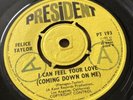 felice Taylor Captured By Your Love PRESIDENT PT193 VINYL 7” 45 NORTHERN SOUL