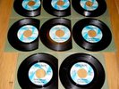 THE ROLLING STONES Eight Original 1960s London Label 45's All Listed Nice Lot