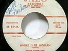 EDDIE FONTAINE 45 Where is de Woman/Ain't gonna happen no more JALO ORIG. Jr1499