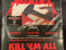 Metallica Kill Em All 45 RPM Series 2 LPs OBI OOP In Opened Shrink Vinyl is NM