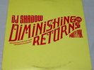 DJ Shadow Diminishing Returns US 2LP DR001 BBC Radio 1 In The Mix John Peel