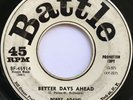 BOBBY ADAMS Better Days Ahead/Sixteen Years NORTHERN SOUL POPCORN 45 DJ hear