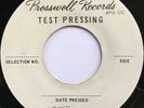 ABIE? UNKOWN ARTIST blank test pressing AFRO ELECTRO BOOGIE FUNK 45 hear
