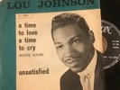 LOU JOHNSON “ A TIME TO LOVE A TIME TO CRY ( PETITE FLEUR)  “ ITALY'65 RARO