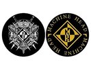 Machine Head Crest Pair DJ Record Turntable Official Slipmat Vinyl
