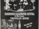 CREEDENCE CLEARWATER REVIVAL: Greatest Travelin Band Live Non TMOQ Vinyl LP