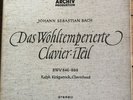 SAPM 198 311/12 Bach Well-Tempered Clavier Book 1 / Kirkpatrick 2 LP box set