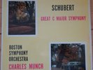 SB 2085 Schubert Great C Major Symphony / Munch / BSO R/S