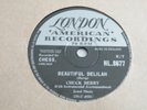 CHUCK BERRY 'BEAUTIFUL DELILAH / VACATION TIME' 78 UK LONDON 1958