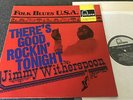 JIMMY WITHERSPOON-THERE'S GOOD ROCKIN' TONIGHT-UK 1964 FONTANA VINYL LP (EX/M-)