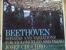 1111 1091-3 Beethoven Cello Sonatas & Variations / Chuchro / Panenka 3 LP box