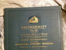 Rachmaninoff op18 no2 in C minor. Sergei R. With Philadelphia S O HMV 5x12'' 78r