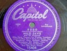 MILES DAVIS  BUDO / MOVE  CAPITOL 15404 78 rpm  plays great