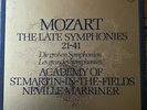 6769 043 Mozart The Late Symphonies Nos. 21 - 41 / Marriner / ASMF 8 LP box set