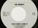 THE VERDICT That’s Where I Come In NUANCE 45 modern soul boogie NM 7” HEAR