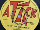 WINSTON GROOVY You Can’t Turn Your Back On Me The Worm ATTACK ATT8019 1970 EX-