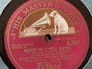 C 7641/44 Bartok Quartet No. 5 / Hungarian String Quartet 4 x 78 rpm