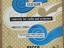 LX 3116 Elizalde Violin Concerto / Christian Ferras / Poulet / LSO 10