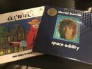 RARE DAVID BOWIE COLOURED VINYL SET. SPACE ODDITY (SILVER) + METROBOLIST (WHITE)