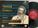LONDON LL 1264 FOURNIER BACKHAUS BRAHMS CELLO SONATAS MONO LP mint