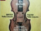 Britten / Walton: Violin Concertos / Ida Haendel / EMI LP ASD 3483 QUAD HP TAS