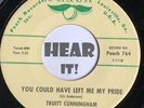 GA Country Bopper 45 TRUIT CUNNINGHAM We’re Both In Love With You PEACH hear