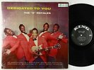 5 Royales - Dedicated To You LP - King No Crown Mono DG Shrink
