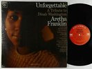 Aretha Franklin - Unforgettable: Dinah Washington LP - Columbia 2-Eye Mono VG+
