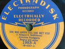 Electradisk 1983 Jimmie Rodgers  MOTHER'S NAME County 78 rpm V+ 1931 rare issue