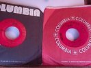 2 ORIG EX/M- 45 rpm SANTANA 1970 Black Magic Woman Peter Green OVE COMO VA 1971