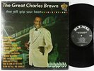 Charles Brown - The Great Charles Brown LP - King No Crown Mono VG+