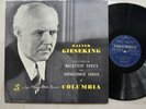 GIESEKING - COLUMBIA 33CX 1055 - BEETHOVEN - PIANO SONATA N.21 / N.23