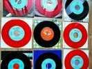 Depeche Mode Vinyl Singles 9stück mit roten Vinyl