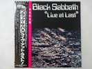 Black Sabbath Live At Last. Nems SP25-5009 Japan  VINYL LP OBI