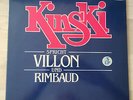 3 LP - Kinski spricht Villon und Rimbaud - 2001 amadeo 8317661