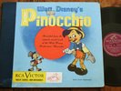 Walt Disney's PINOCCHIO 3 x 78 RPM E/E+ RCA Victor Y 349 Set Soundtrack OST