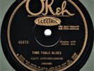 COUNTRY RARITY -- Capt. Appleblossom : Time Table Blues - Okeh 45373 - 78 (E+)