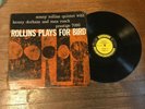 Sonny Rollins LP - Rollins Plays For Bird / Worktime - Prestige 7095 7020 READ