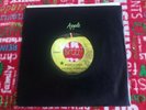 The Beatles George Harrison Apple 45 record BANGLA DESH 1972 black star