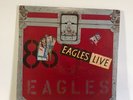 Original Eagles Live 2 LP Album Set 1980 Asylum BB-705 Club Edition + Poster VG+