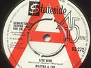 MARTHA/VANDELLAS - 'LIVE WIRE' STATESIDE SS 272 RED/WHITE DEMO COPY 1964 RARE 45