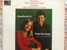 SCHUMANN/ SAINT SAENS: CELLO SONATAS. JAQUELINE DU PRE, DANIEL BARENBOIM