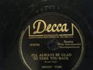 Vintage DECCA 78 Record Ernest Tubb Walking The Floor Over You, 10