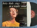 Betty Blake Sings In a Tender Mood LP Bethlehem Spain Zoot Sims MINT