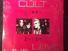 The Cult Love Live Vinyl RARE Green & Yellow Double LP Ian Astbury Milano 1986