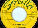 The Escorts Iowa Rockabilly Fredlo Booth 45 RPM Wanna Do It, Found Love Z1