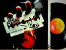 JUDAS PRIEST- British Steel LP (1980 UK Vinyl EX+) A2/B2 Pressing + HYPE Sticker