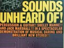Shelley Manne Jack Marshall SOUNDS UNHEARD OF Percussion, Guitar Space-Age LP NM